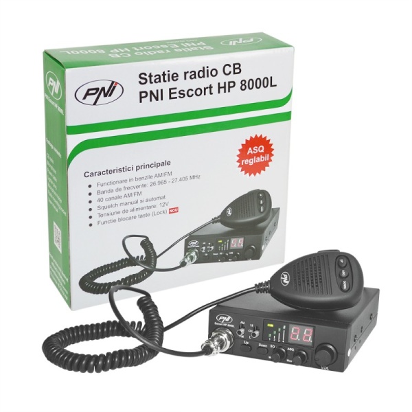 Statie Radio Pni Escort HP 8000L Cu ASQ Reglabil 030816-2